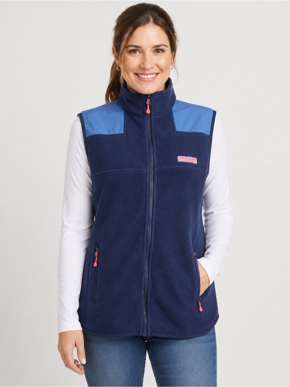 VINEYARD VINES zippered vest XS NWT